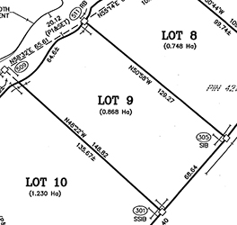 Lot 9 Plan